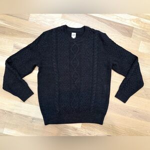 Gap Men’s Charcoal Grey Crewneck Sweater Size Large